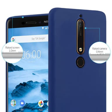 Suojakuori Nokia 6.1 Kotelo (Sininen)