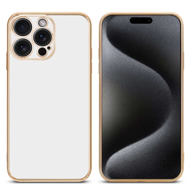 iPhone 15 PRO MAX Suojakuori Cover (Valkoinen)