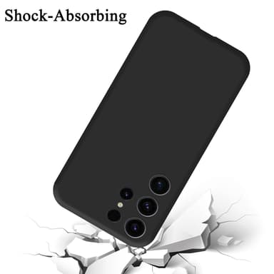 Samsung Galaxy S23 ULTRA Suojakuori Kotelo (Musta)