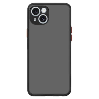 iPhone 15 PLUS Suojakuori Kotelo (Musta)