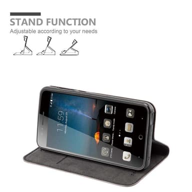 ZTE Blade A612 Suojakuori Lompakkokotelo (Ruskea)