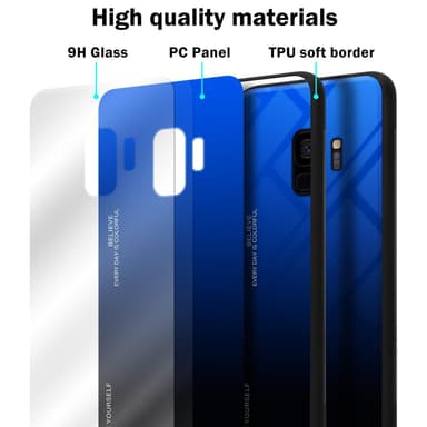 Suojakuori Samsung Galaxy S9 Kotelo (Musta)