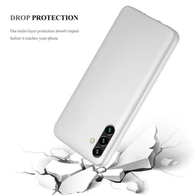 Samsung Galaxy A13 5G Suojakuori Kotelo (Hopea)