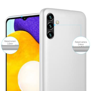 Samsung Galaxy A13 5G Suojakuori Kotelo (Hopea)