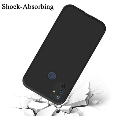 OnePlus Nord N100 Suojakuori Kotelo Case (Musta)