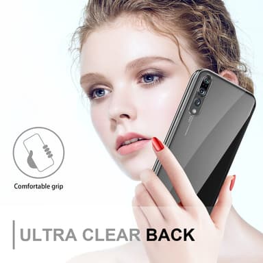 Huawei P20 PRO / P20 PLUS Suojakuori Cover (Läpinäkyvä)