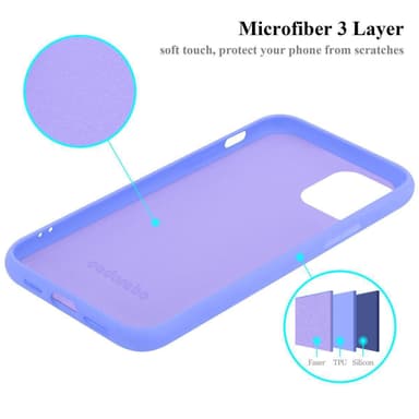 iPhone 13 Suojakuori Kotelo Case (Violetti)