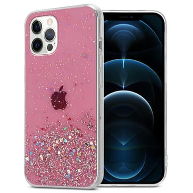 iPhone 12 / 12 PRO Suojakuori Kotelo (Vaaleanpunainen)