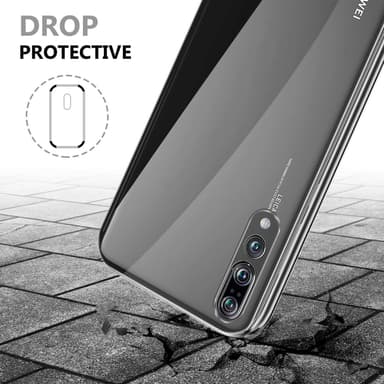 Huawei P20 PRO / P20 PLUS Suojakuori Cover (Läpinäkyvä)