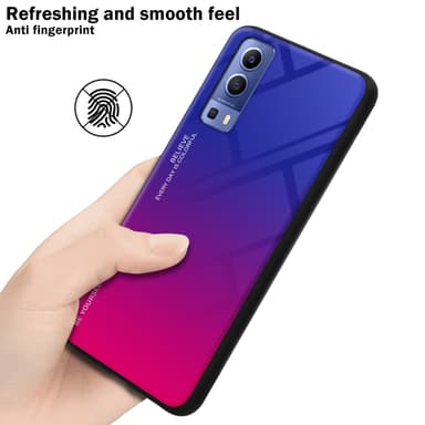 Suojakuori Vivo Y52 5G / Y72 5G Kotelo (Musta)