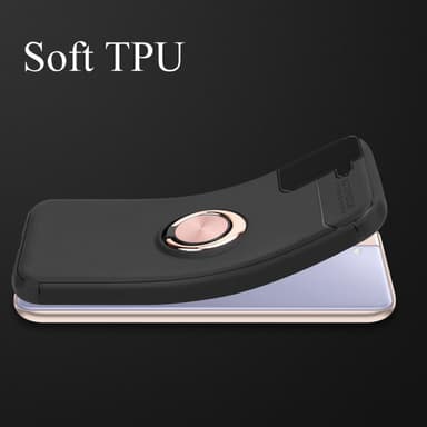 Samsung Galaxy S21 PLUS Suojakuori Kotelo (Musta)