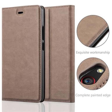 ZTE Nubia Z9 MAX Suojakuori Lompakkokotelo (Ruskea)