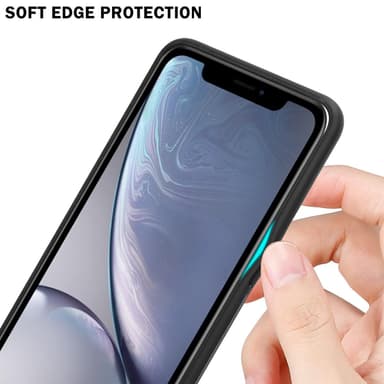 Suojakuori iPhone XR Kotelo (Musta)