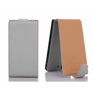 Huawei ASCEND P7 Suojakuori Lompakkokotelo (Valkoinen)