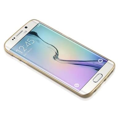Samsung Galaxy S6 EDGE Suojakuori Kotelo (kulta)