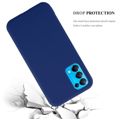 Suojakuori Oppo FIND X3 LITE Kotelo (Sininen)