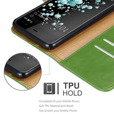 HTC U PLAY Suojakuori Lompakkokotelo Case Cover
