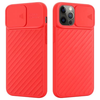iPhone 13 PRO MAX Case Suojakuori Cover (Punainen)