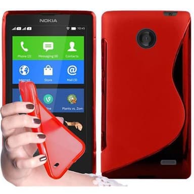 Nokia X Suojakuori Cover (Punainen)