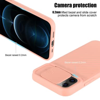 iPhone 13 PRO MAX Case Suojakuori Cover (Punainen)