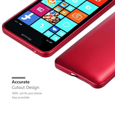 Nokia Lumia 640 XL Suojakuori Kotelo (Punainen)