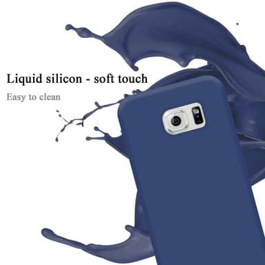 Samsung Galaxy S6 EDGE PLUS Suojakuori Kotelo (Sininen)