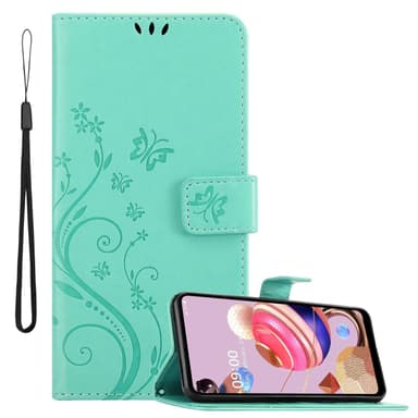 LG K51S Suojakuori Lompakkokotelo (Turkoosi)