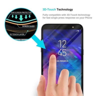 Samsung Galaxy A6 2018 Suojakalvo Karkaistu lasi