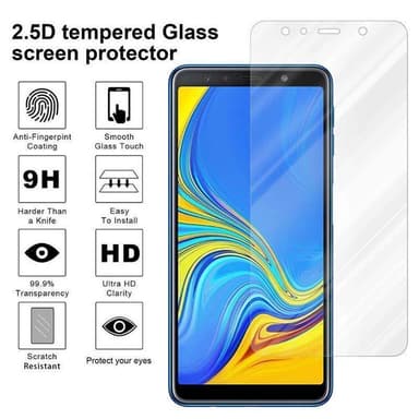 Samsung Galaxy A7 2018 Näytönsuoja Karkaistu lasi