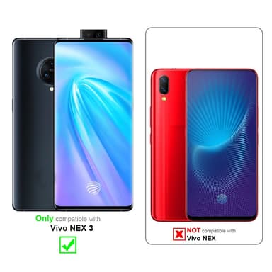 Vivo NEX 3 Suojakuori Universaali (Musta)