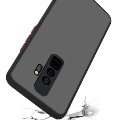 Samsung Galaxy S9 PLUS Suojakuori Kotelo (Musta)