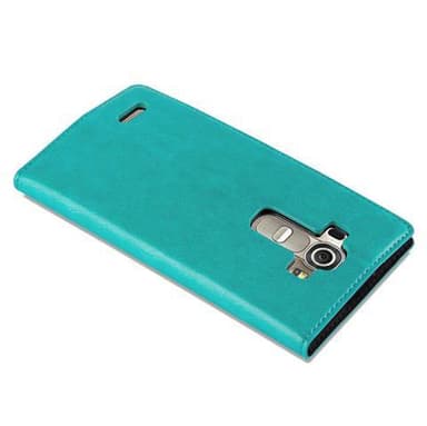 LG G4 / G4 PLUS Suojakuori Lompakkokotelo (Turkoosi)