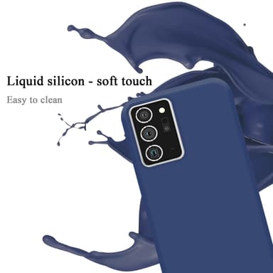 Samsung Galaxy NOTE 20 PLUS Suojakuori Kotelo (Sininen)