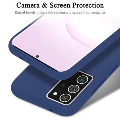 Samsung Galaxy NOTE 20 PLUS Suojakuori Kotelo (Sininen)