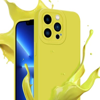 iPhone 13 PRO MAX Suojakuori Kotelo (Keltainen)