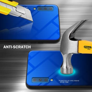 Suojakuori Samsung Galaxy A7 2018 Kotelo (Musta)