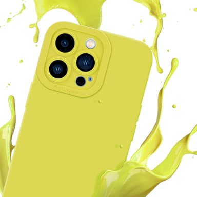iPhone 13 PRO MAX Suojakuori Kotelo (Keltainen)