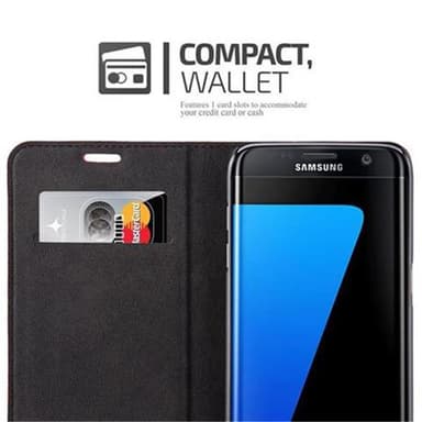 Samsung Galaxy S7 EDGE Suojakuori Lompakkokotelo