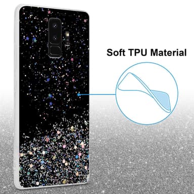 Samsung Galaxy S9 PLUS Suojakuori Kotelo (Musta)