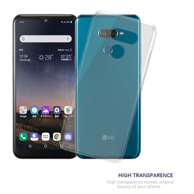 LG K50 Suojakuori Kotelo (Läpinäkyvä)