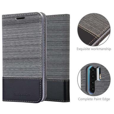 Huawei P30 PRO Suojakuori Lompakkokotelo (harmaa)