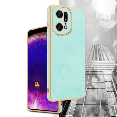Oppo FIND X5 PRO Suojakuori Case Cover (Green)