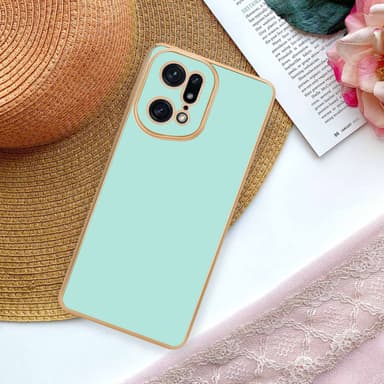 Oppo FIND X5 PRO Suojakuori Case Cover (Green)