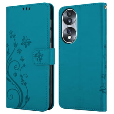 Honor 70 Suojakuori Lompakkokotelo (Sininen)