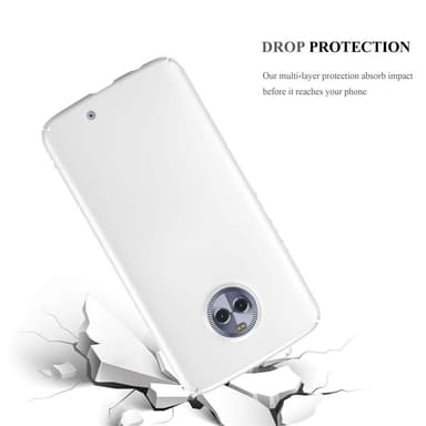 Motorola MOTO X4 Suojakuori Kotelo Cover (Hopea)
