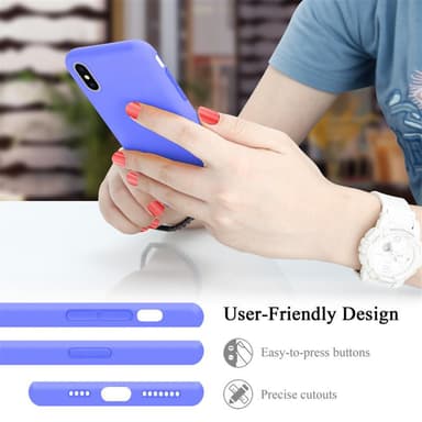 iPhone XS MAX Suojakuori Kotelo Case (Violetti)