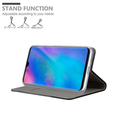 Huawei P30 PRO Suojakuori Lompakkokotelo (harmaa)