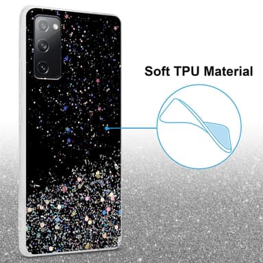 Samsung Galaxy S20 FE Suojakuori Kotelo (Musta)