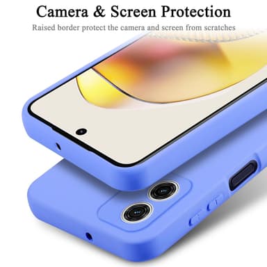 Motorola Moto G73 Suojakuori Kotelo (Violetti)