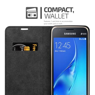 Samsung Galaxy J1 MINI Suojakuori Lompakkokotelo
